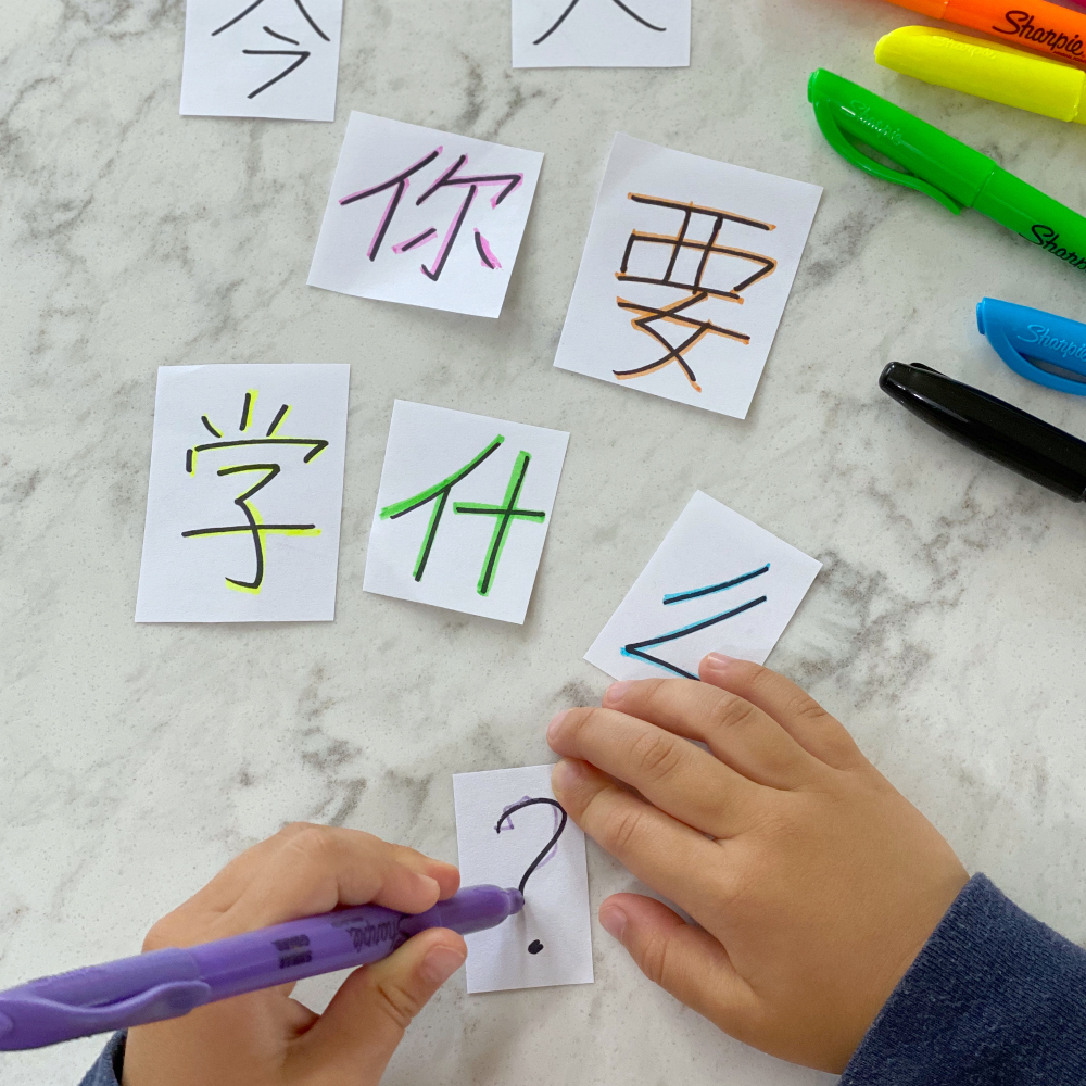 chinese hand writing