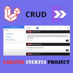 Laravel Inertia project (discussion forum)