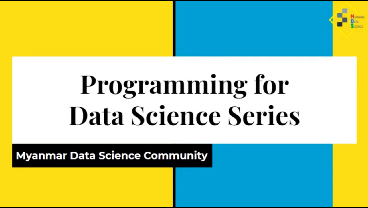 Programming for Data Science