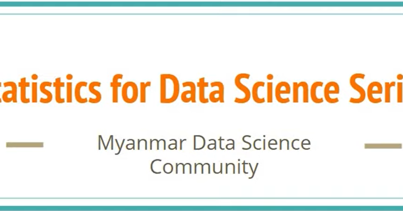 Statistics for Data Science